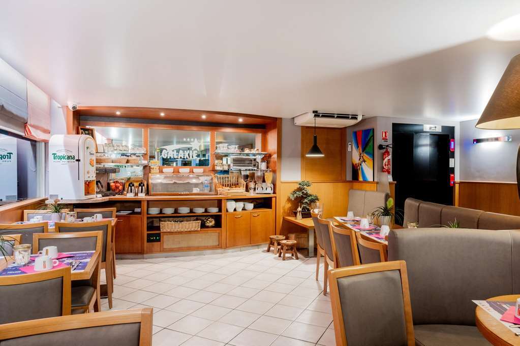 The Originals City, Hotel Galaxie, Nice Aeroport Saint-Laurent-du-Var Restaurant billede